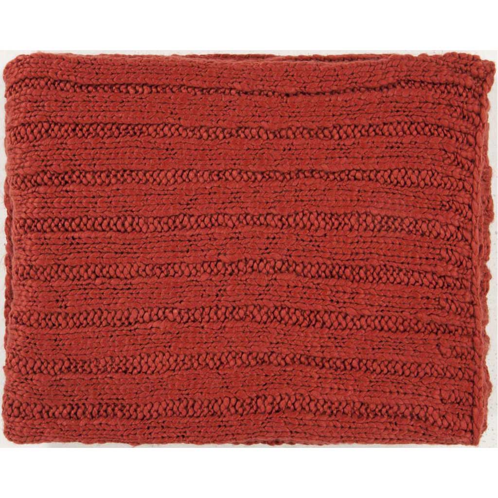 Timothy Textural Red Throw