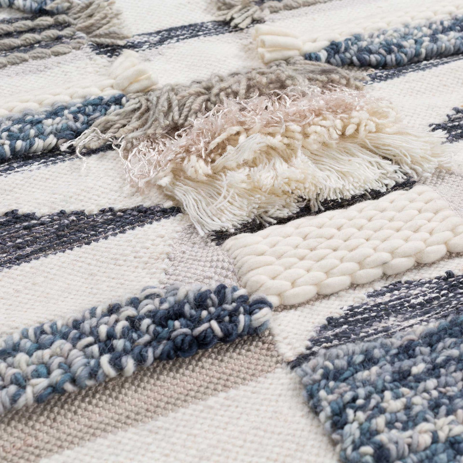 Teagan Wall Hanging Cream/Light Gray/Ivory