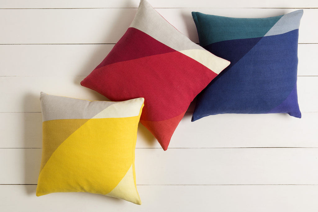 Pertaining to Points Lemon/Gold Pillow