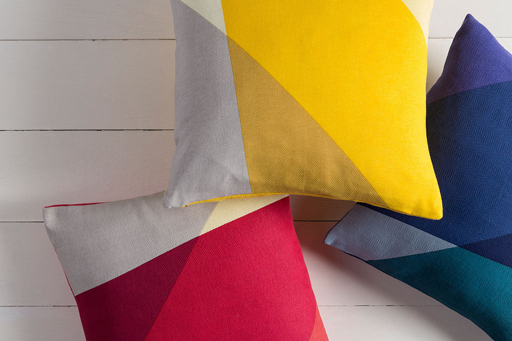 Pertaining to Points Lemon/Gold Pillow