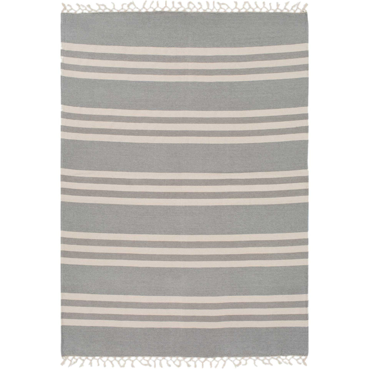 Trotsky Throw Medium Gray/Cream/Light Gray