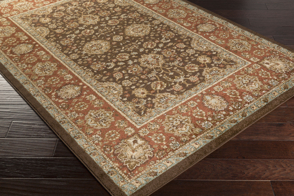 Tatil Chocolate/Beige Area Rug