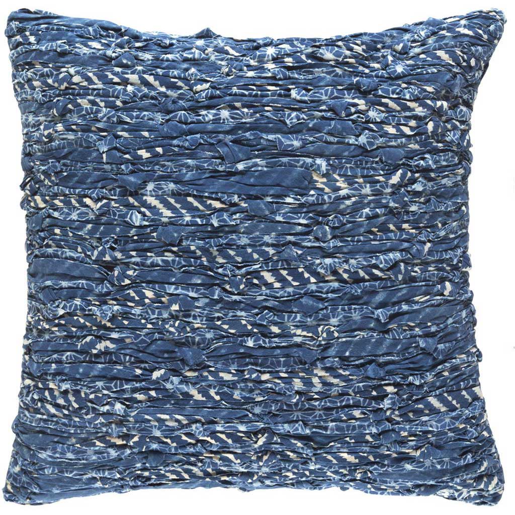 Townsend Navy/Pale Blue/Cream Pillow