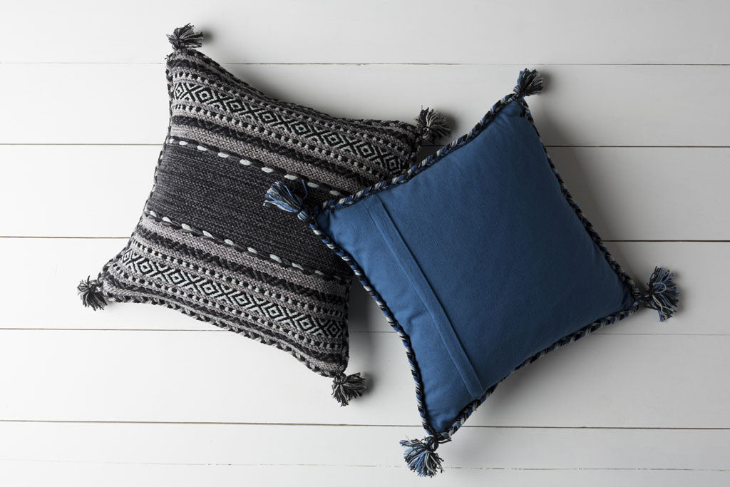 Trenza Cobalt/Navy Pillow