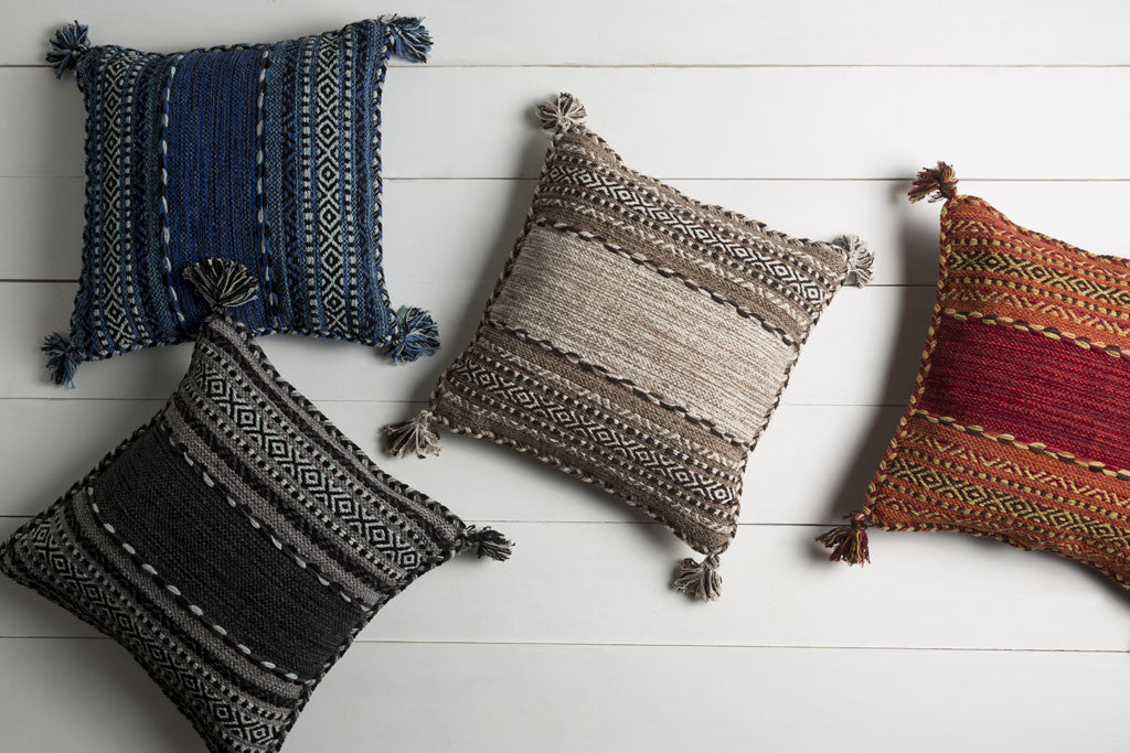 Trenza Taupe/Black Pillow