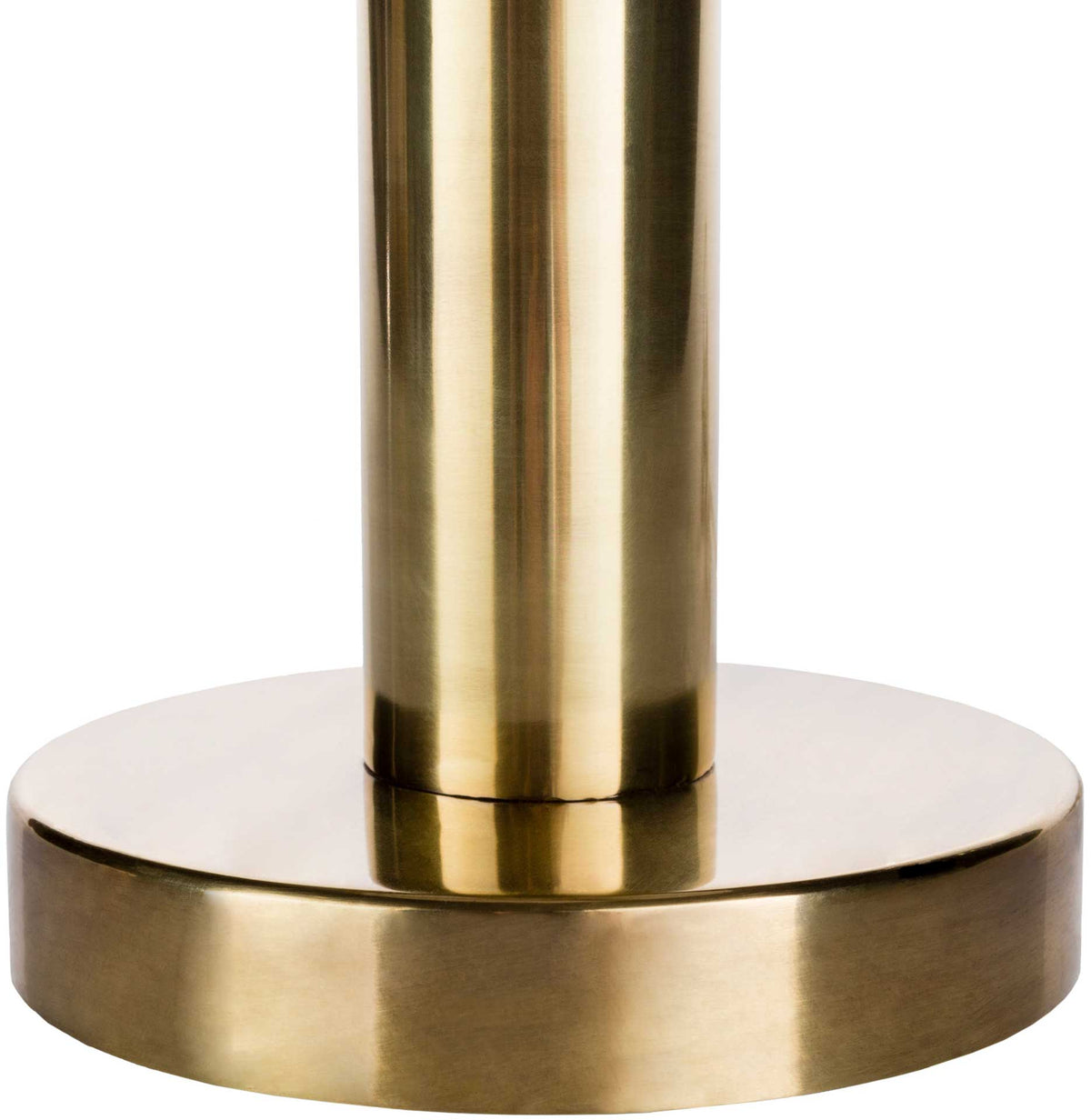 Una Table Lamp Brass/White