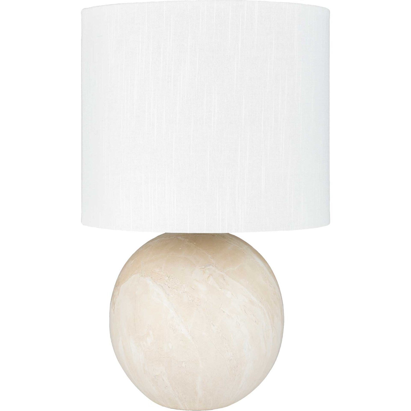 Vicenzia Table Lamp Cream/White/Natural