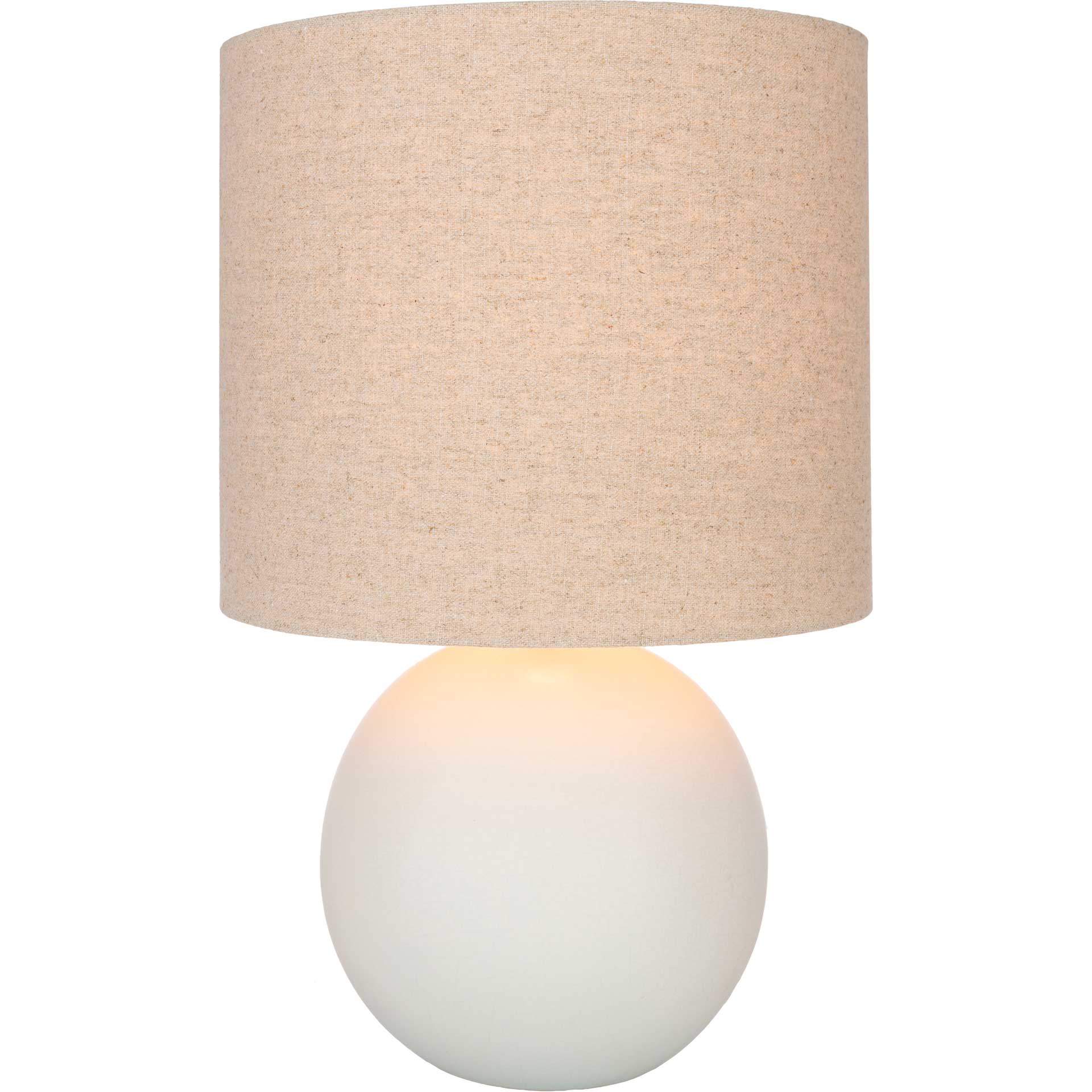 Vicenzia Table Lamp Ivory/Light Gray/Natural