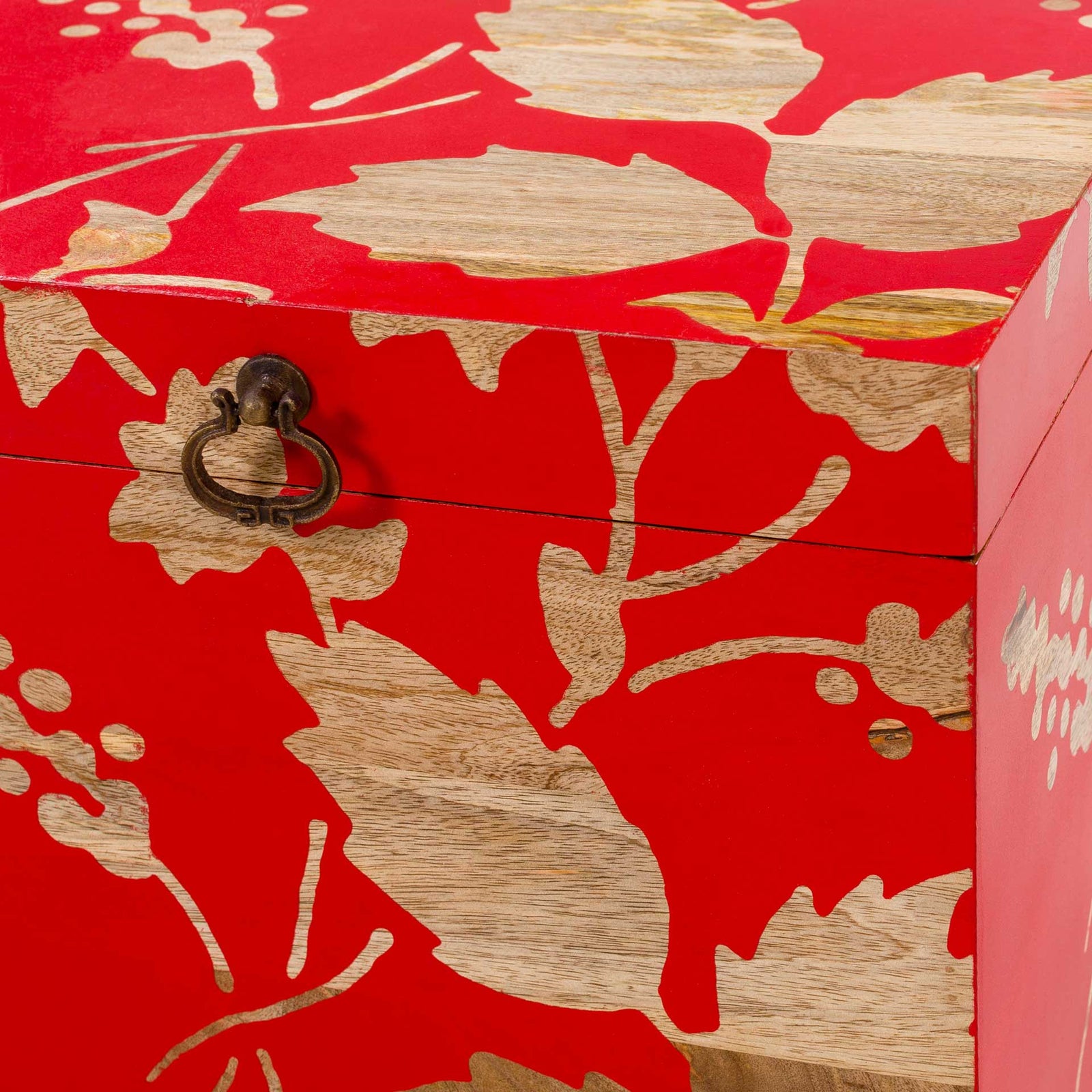 Valeera Box Bright Red