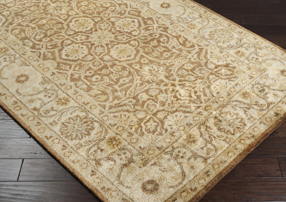 Vintage Mocha/Beige Area Rug