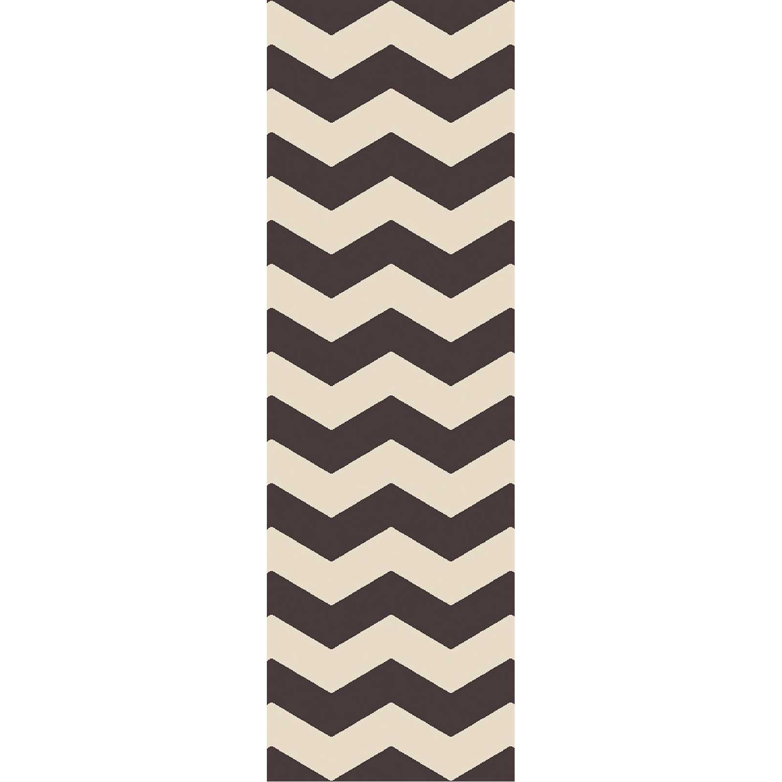 Wade Black/Beige Runner Rug