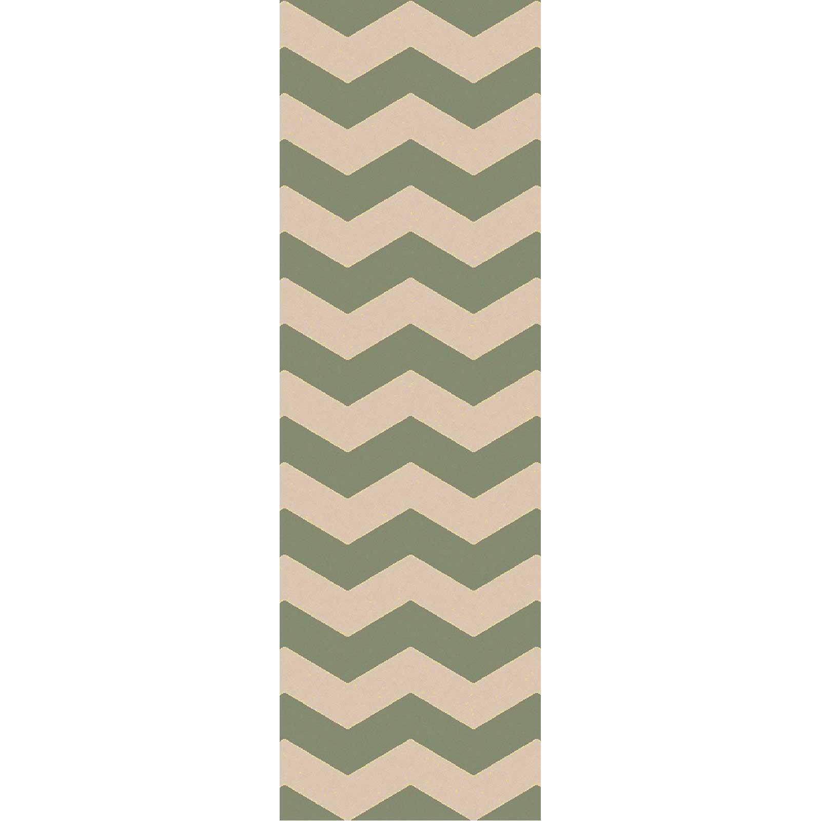 Wade Emerald/Kelly/Green Runner Rug