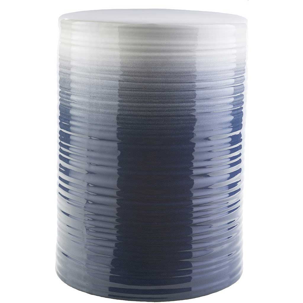 Waverly Ceramic Stool Cobalt Medium
