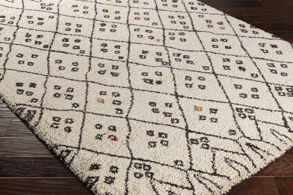 Wilder Khaki/Dark Brown/Burnt Orange Area Rug