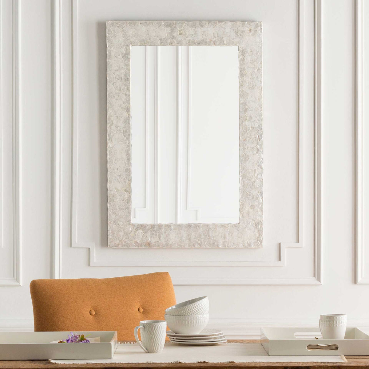 Watson Mirror White