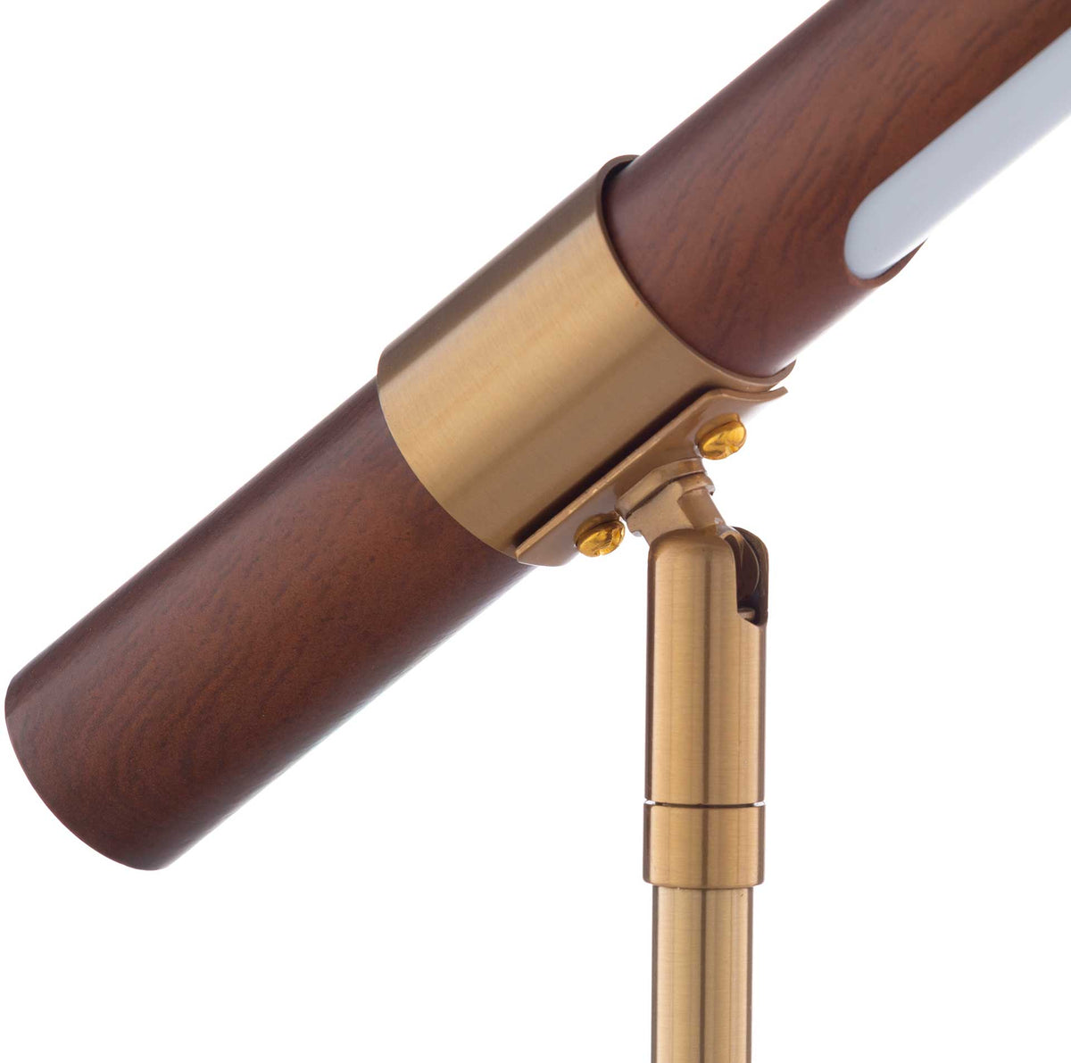 Yaseen Table Lamp Brass/White