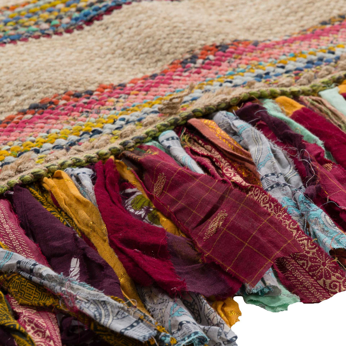 Zeke Wall Hanging Wheat/Navy/Rust