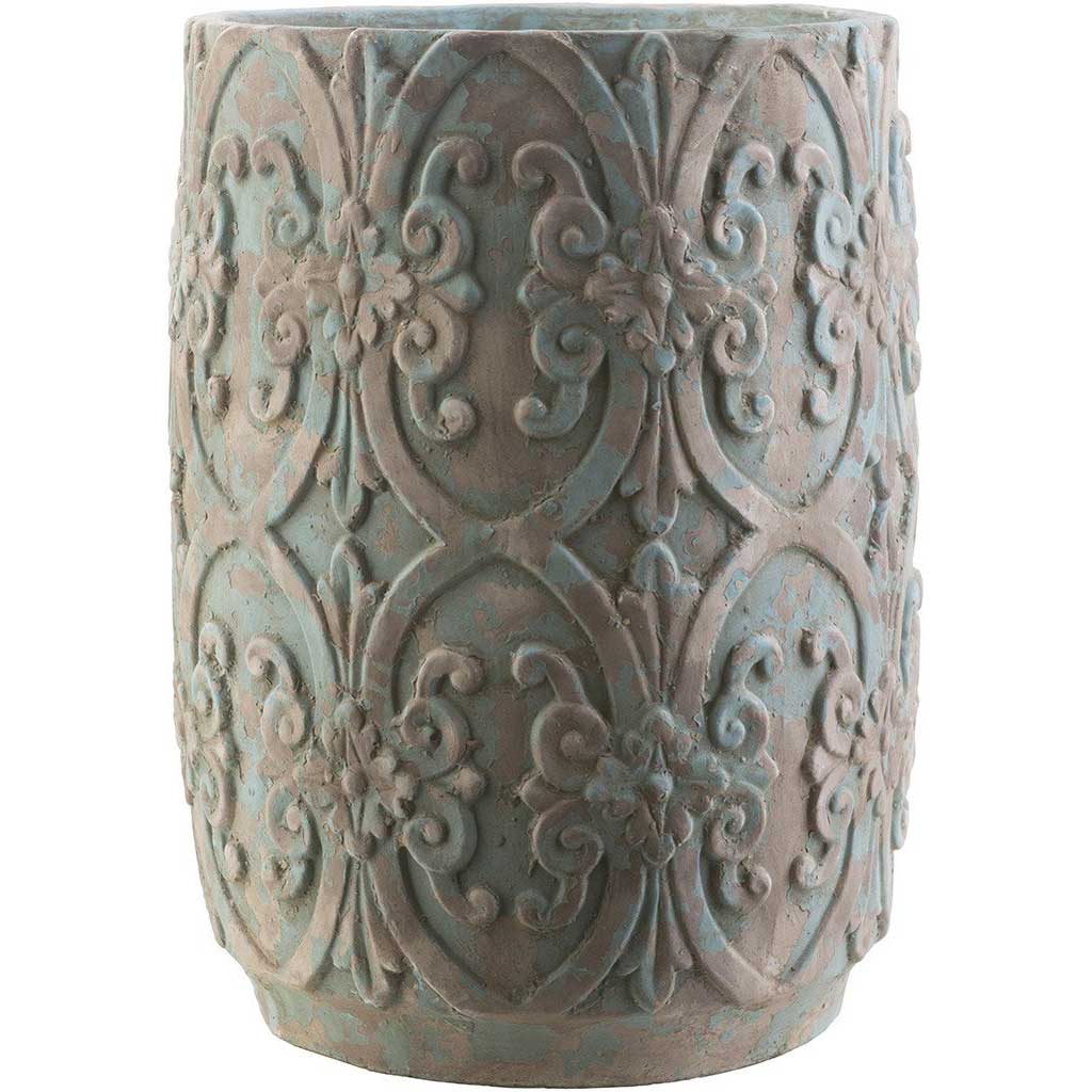 Zephra Ceramic Pot Moss