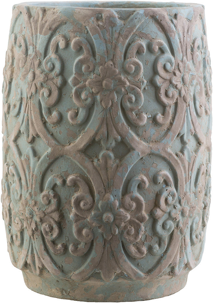 Zephra Ceramic Pot Moss