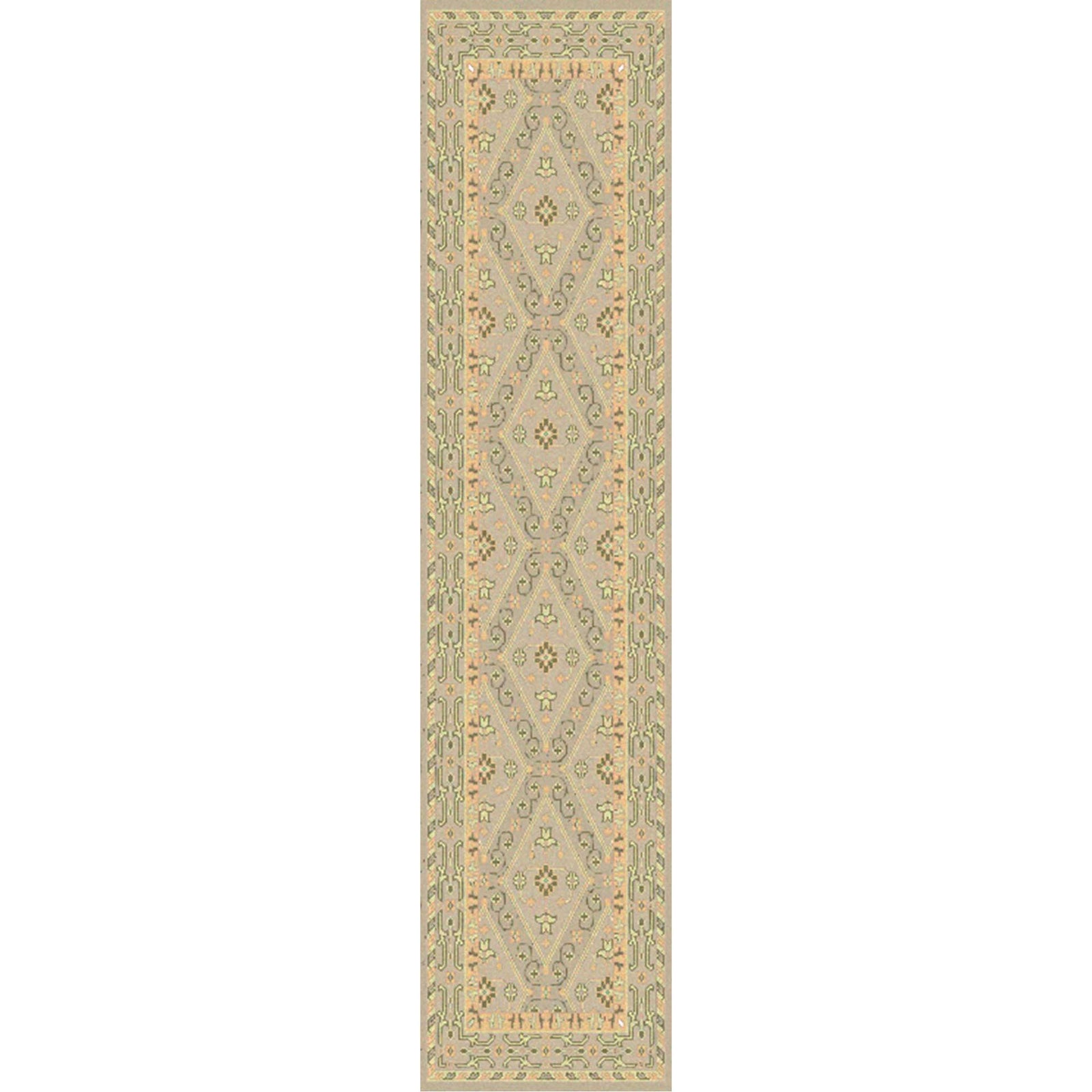 Zeus Moss/Slate Runner Rug