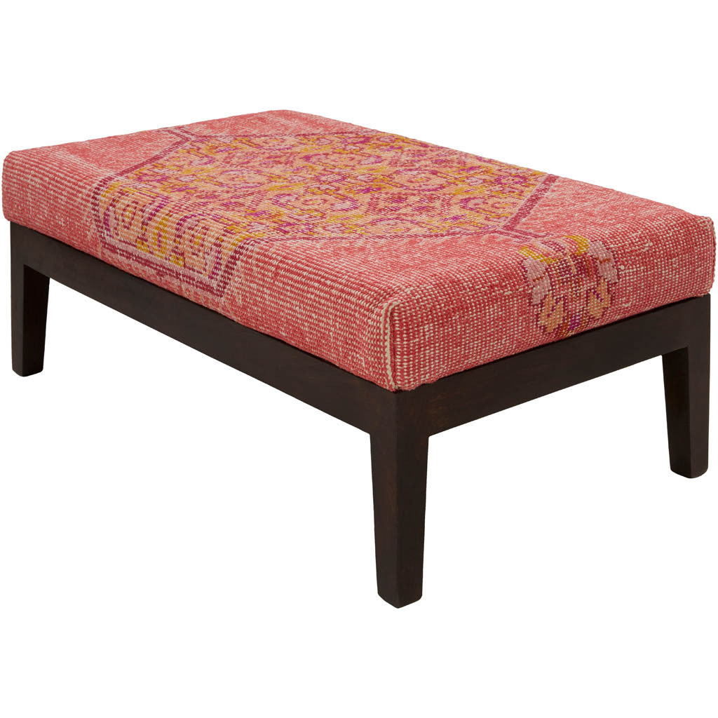 Zahara Hot Pink/Burnt Orange/Gold Bench