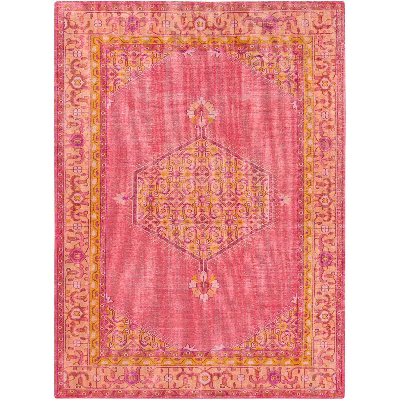 Zahra Hot/Pink Area Rug - Froy.com