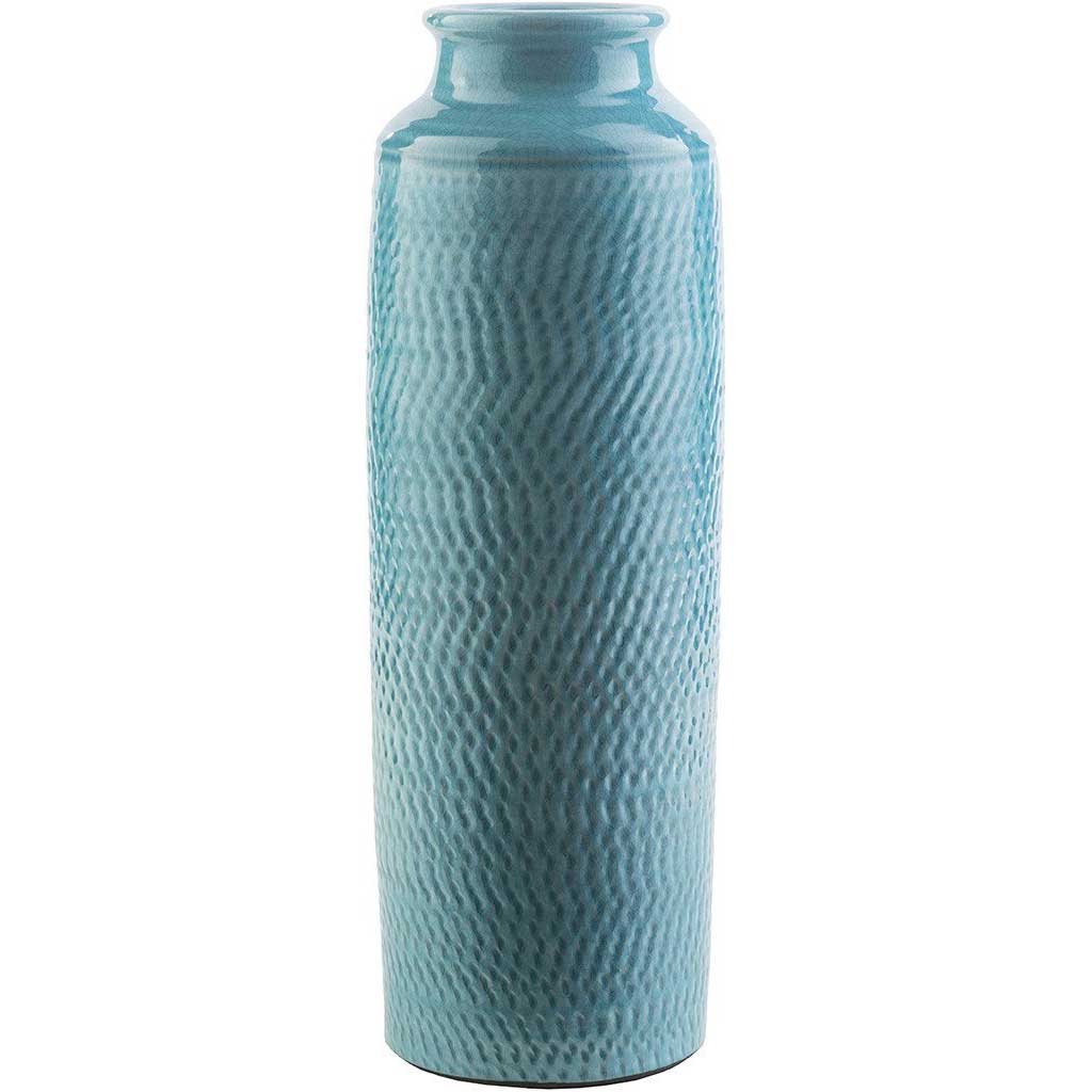 Zuniga Ceramic Table Vase Teal