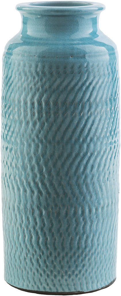 Zuniga Ceramic Table Vase Teal