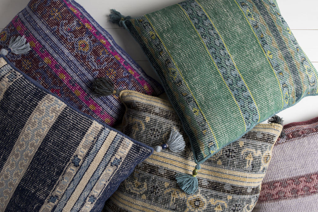 Vintage Heirloom Charcoal/Slate Pillow