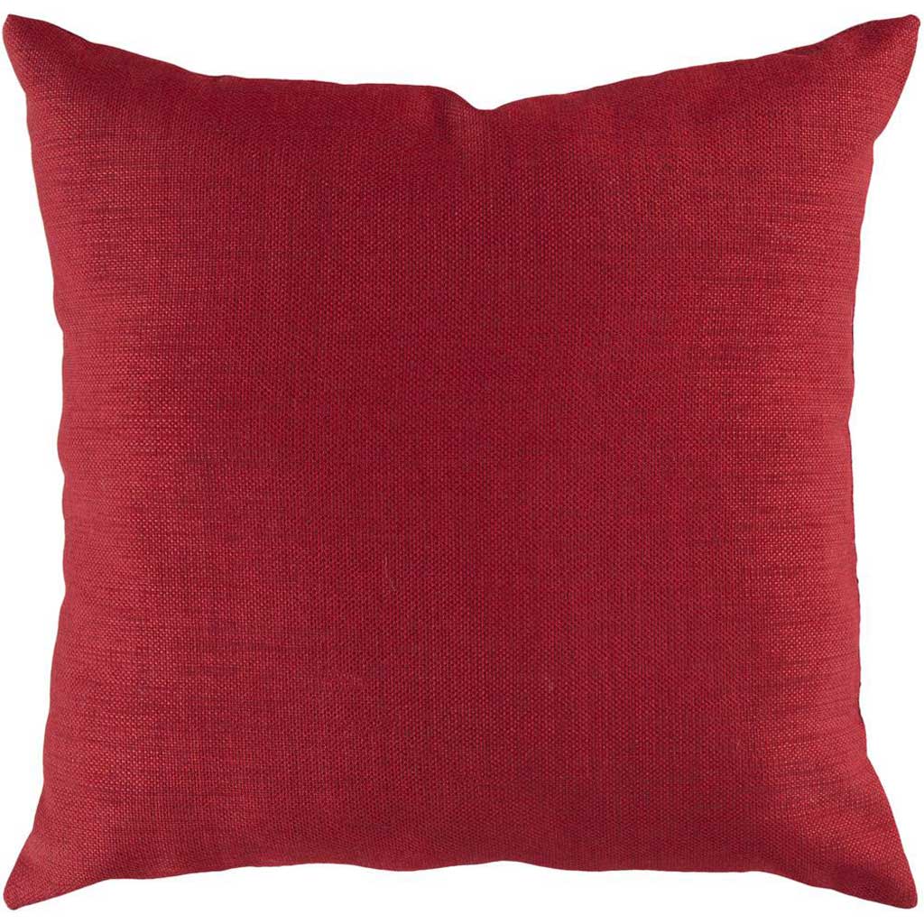 Stunning Solid Cover Rust Pillow